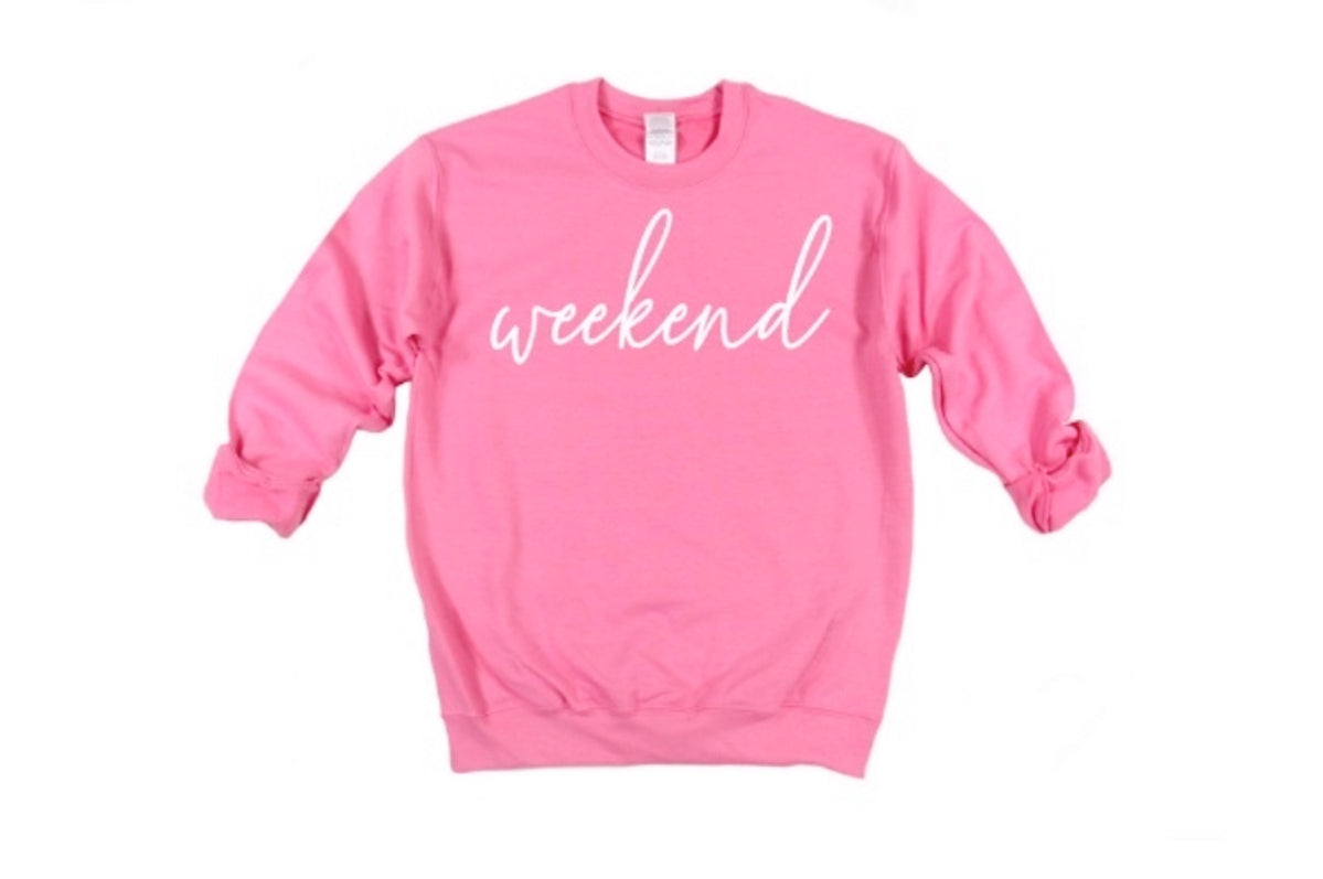 weekend sweatshirt